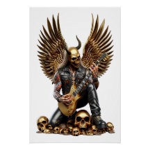 Death Metal Gitarrist Hell 666