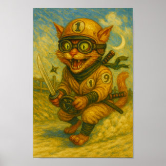 Póster Death race kitty