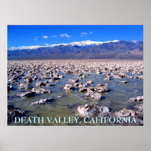 PÓSTER DEATH VALLEY, CALIFORNIA