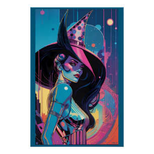 Póster Debajo del escándalo de la astro-bruja