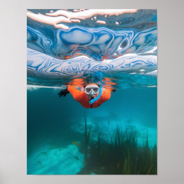 Póster Debajo del hielo (Frente)
