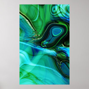 Póster Debajo del mar