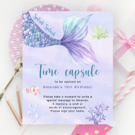 Póster Debajo del mar Capsule del tiempo de la sirena 1er