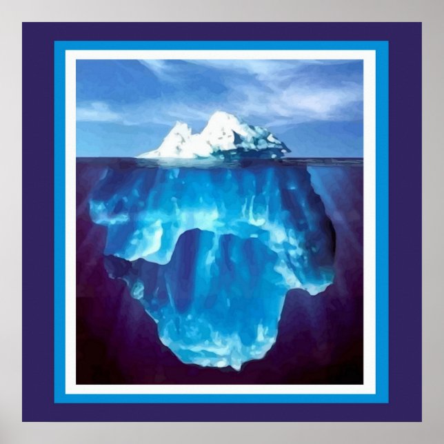 Póster Debajo del Poster de superficie (Frente)