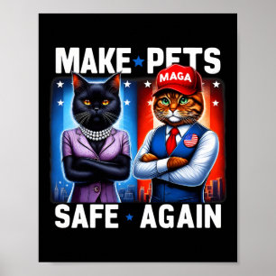 Póster Debate Sobre Comer El Gato De Los Perros Hace Que