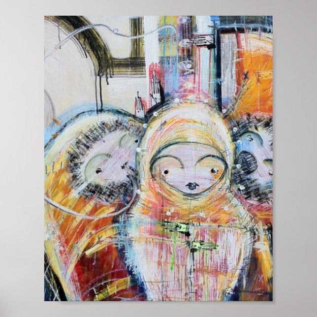 Póster Debate sobre el sacrificio de la inocencia (Frente)