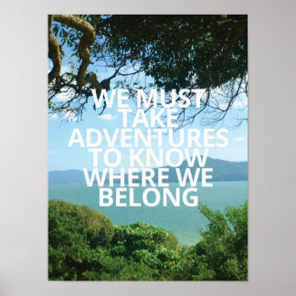 Póster Debemos Tomar Las Advertencias