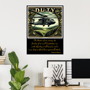 Póster Deber: Guardián del Verde