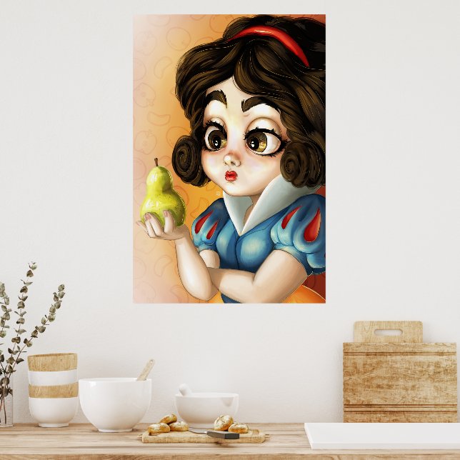 Póster ¿Debería cambiarme a las peras? (Cocina)