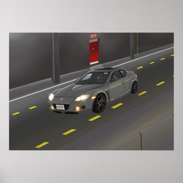 Póster Debería haber tenido un V8 (Frente)