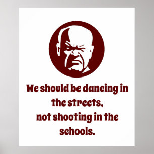 Póster Deberíamos estar bailando en las calles - Sabidurí