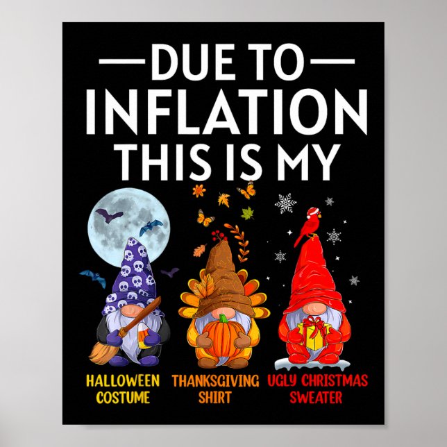 Póster Debido A La Inflación, Esta Es Mi Graciosa Hallowe (Frente)