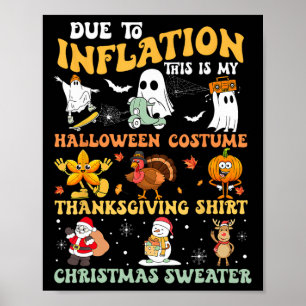 Póster Debido A La Inflación, Este Es Mi Chico De Disfraz