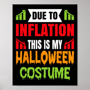 Póster Debido A La Inflación, Este Es Mi Vestido De Hallo