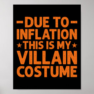 Póster Debido A La Inflación, Esto Es Gracioso Mi Vestido