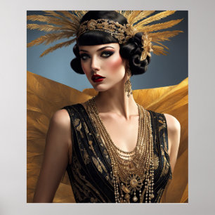 Póster Decadencia de cuentas