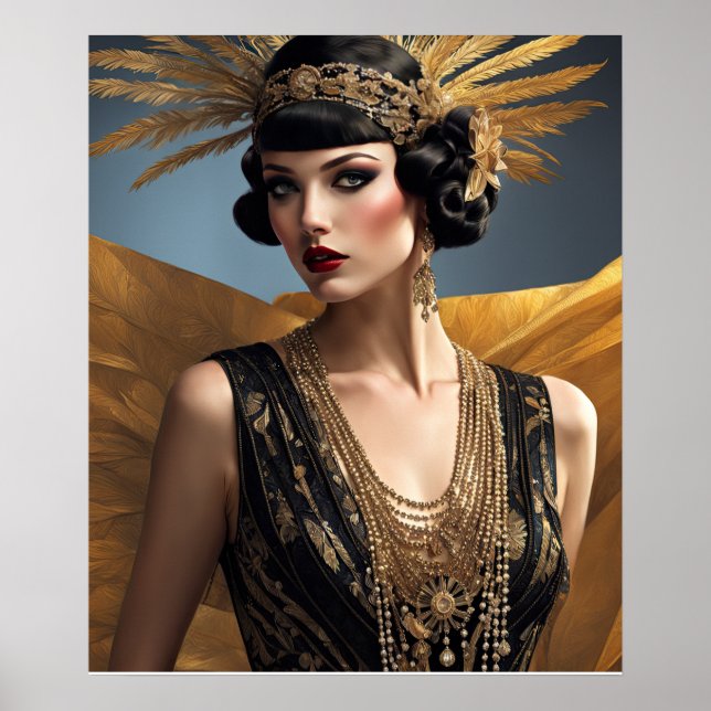 Póster Decadencia de cuentas (Frente)