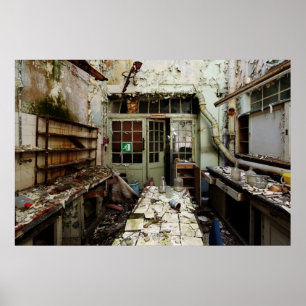 Póster Decaimiento del laboratorio