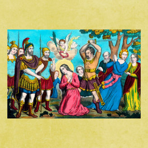 Póster Decapitación de Santa Filomena