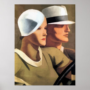 Póster Decart Drive Mi pintura al coche