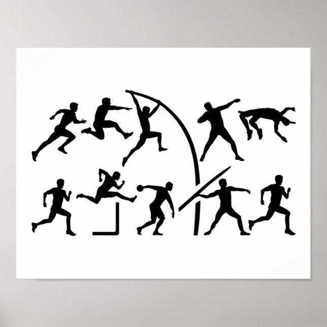 Póster Decatlón (Frente)