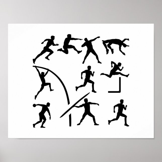 Póster Decatlón (Frente)