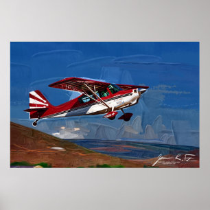 Póster Decatlón rojo