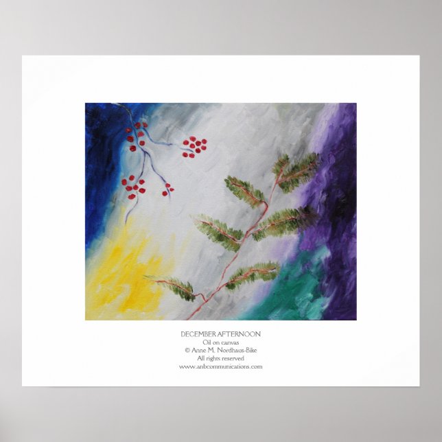 Póster December Afternoon (Frente)