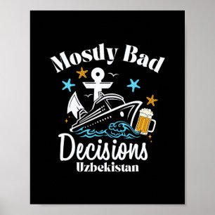 Póster Decisiones mayormente D Uzbekistán Spring Break