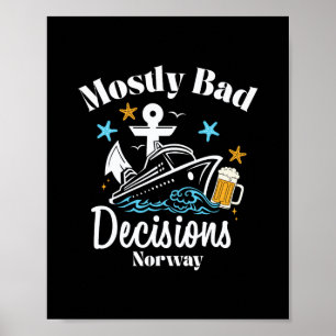 Póster Decisiones Mostly D Noruega Spring Break