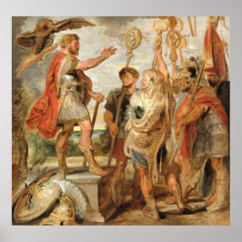 Póster Decius Mus se dirige a las legiones, Bella Artes d