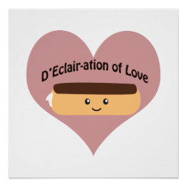 Póster D'eclair-ation of Love
