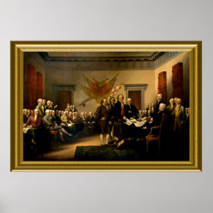 Póster Declaración de Independencia