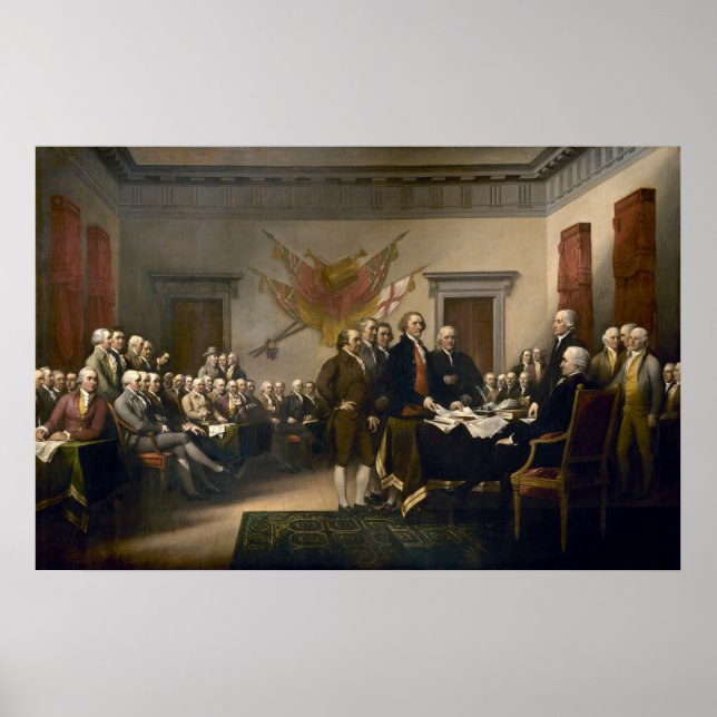Póster Declaración de Independencia  (Frente)