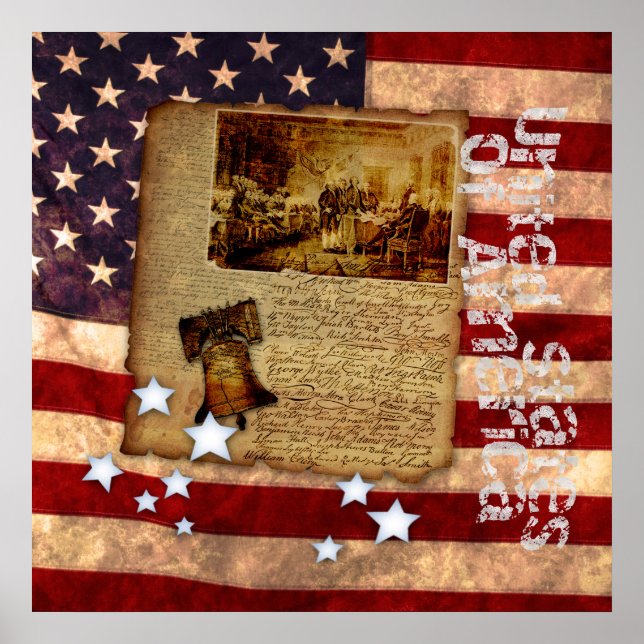 Póster Declaración de Independencia (Frente)