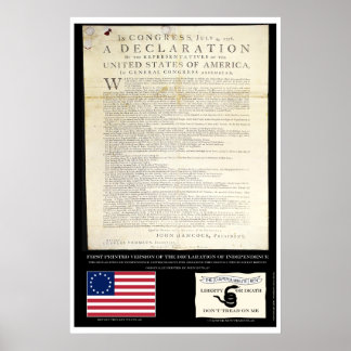 Póster Declaración de Independencia