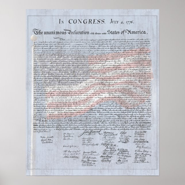 Póster Declaración de Independencia Aula de Historia de E (Frente)