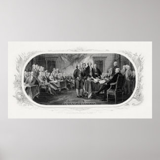 Póster Declaración de Independencia: Proyecto de ley de $