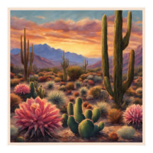 Declaración dramática de Desert Cactus Mountain Su