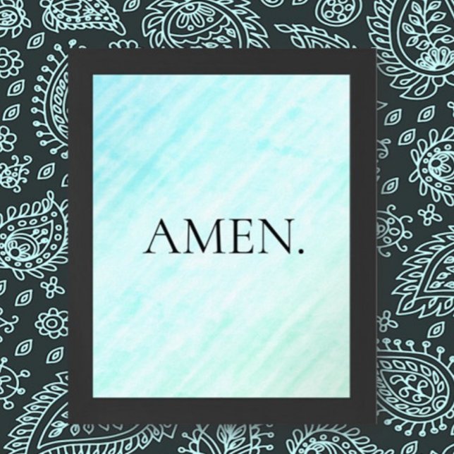 Póster Declaración simplista, Minimalista de fe (Subido por el creador)