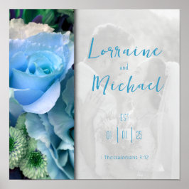 Póster Declaration of Love Blue Picture Poster