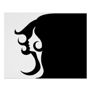 Póster Deco Mod Woman