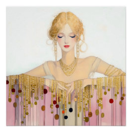 Póster Deco Princess