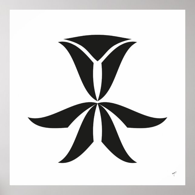 Póster Deco Tulip, Poster (Frente)