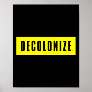 Póster Decolonizar Tu Mente - Permanecer Despertado - Res