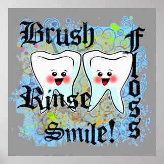 Póster Decor de oficina de dentista