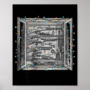 Póster Decora El Salón Con Armas &amp; Munición (en la pa