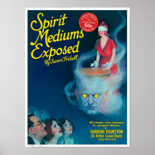 PÓSTER DECORACIÓN: PORTADA DE REVISTA VINTAGE MEDIUMS EXP