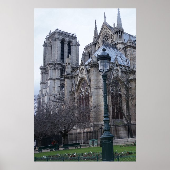 Póster decorative wall art poster city view (Frente)