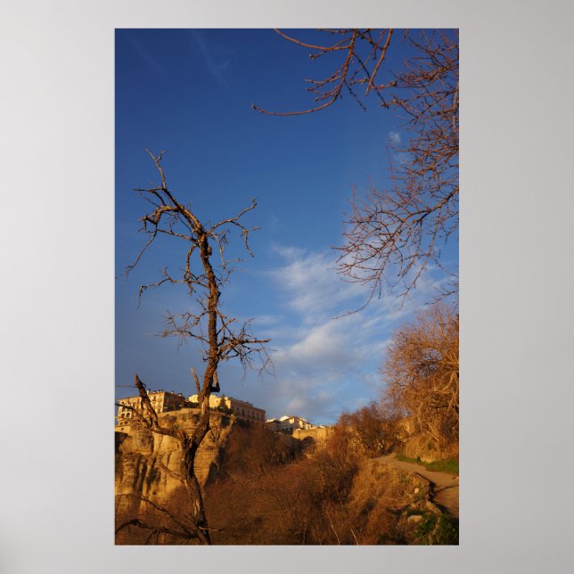 Póster decorative wall art poster city view (Frente)